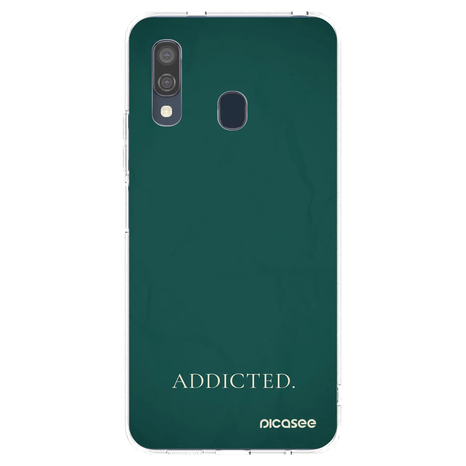 Picasee husă transparentă din silicon pentru Samsung Galaxy A40 A405F - Addicted