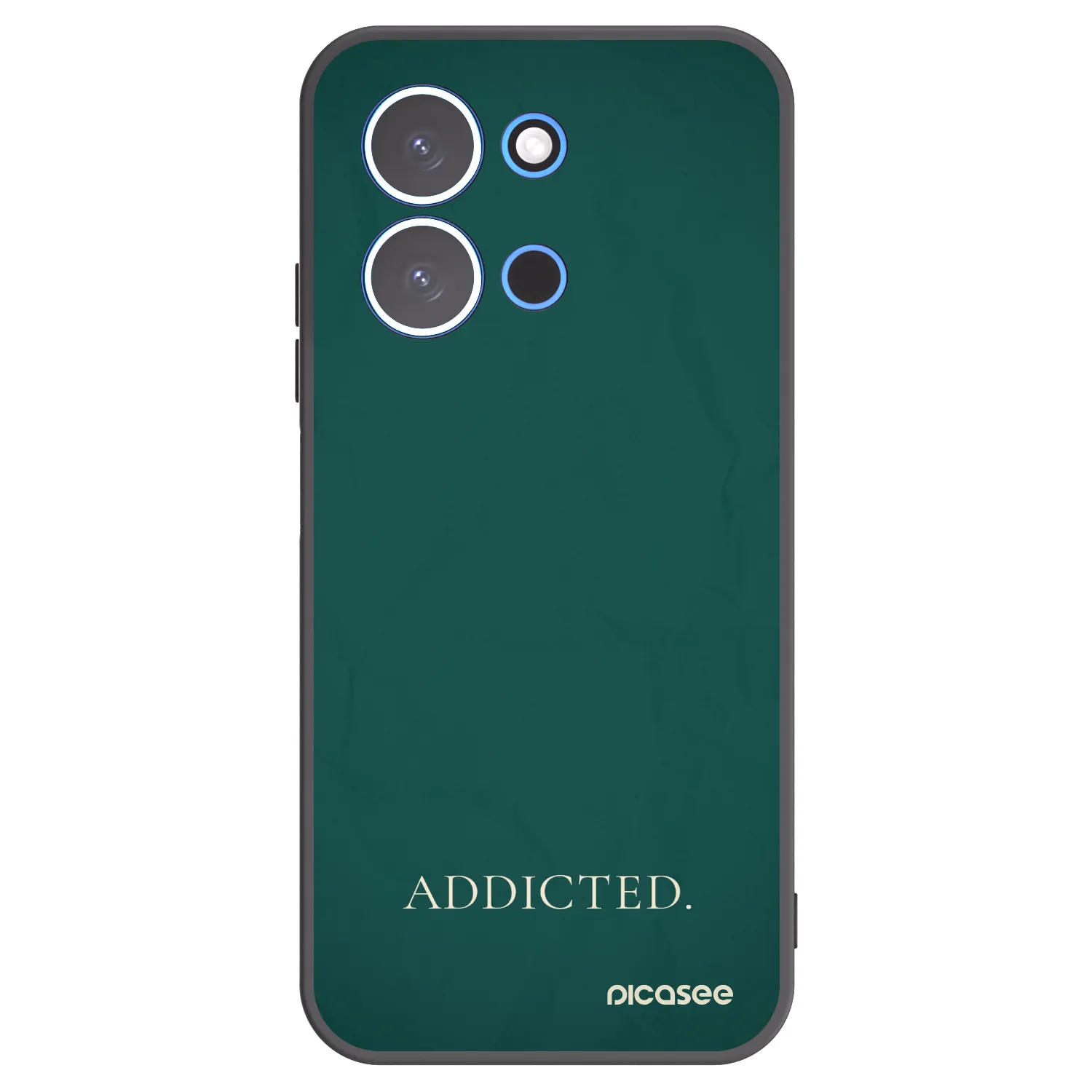 Picasee husă neagră din silicon pentru Xiaomi Redmi 15C 4G - Addicted