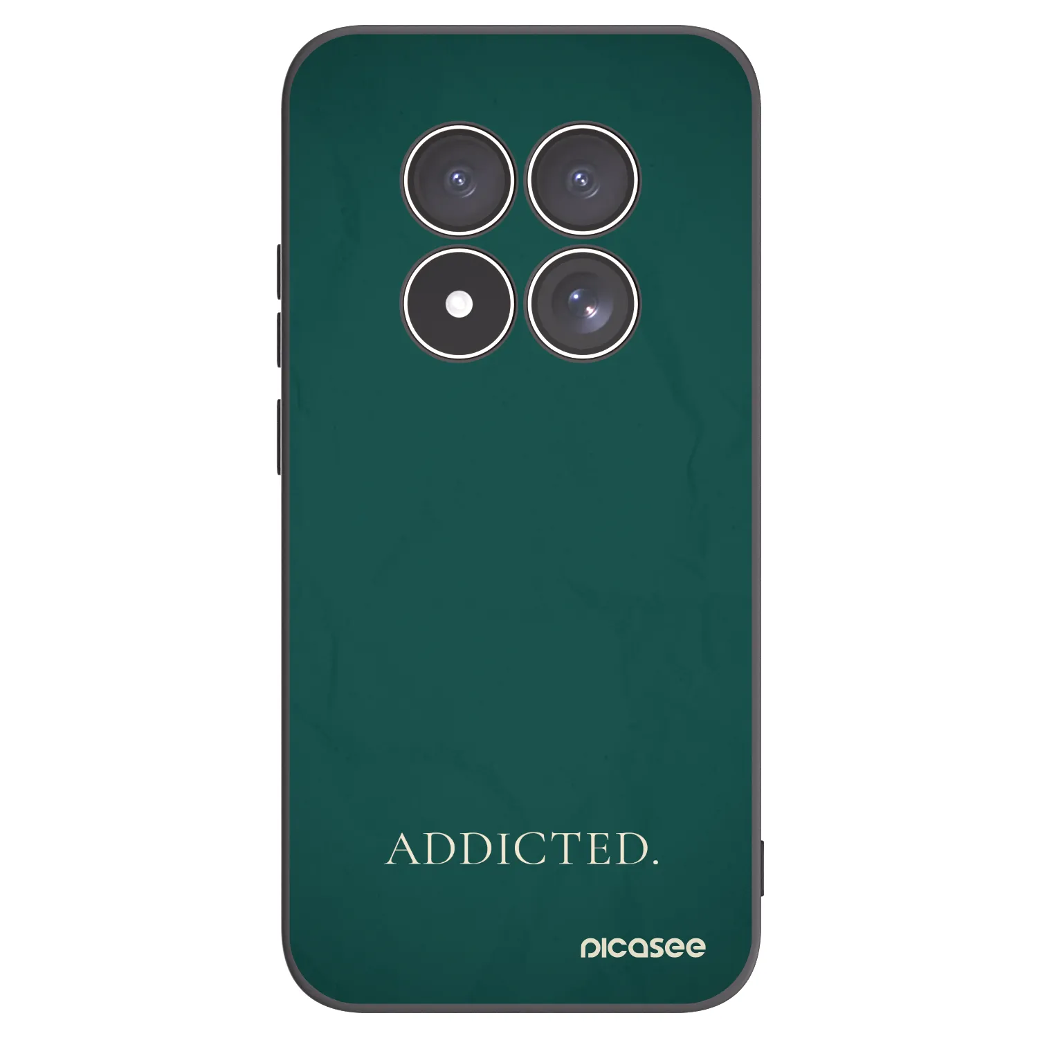 Picasee husă neagră din silicon pentru Xiaomi Redmi Note 15 Pro 4G - Addicted