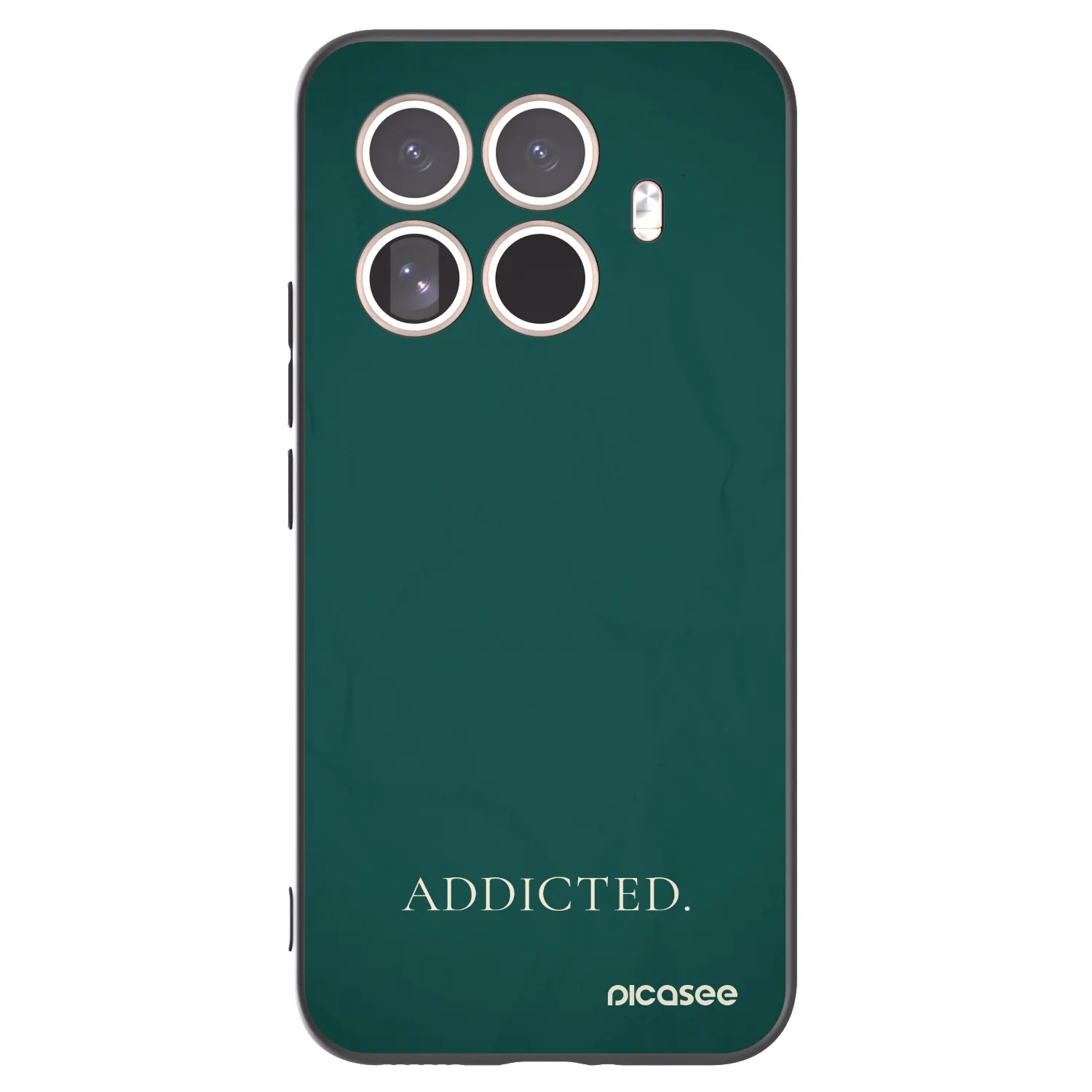 Picasee husă neagră din silicon pentru Xiaomi 15T Pro - Addicted
