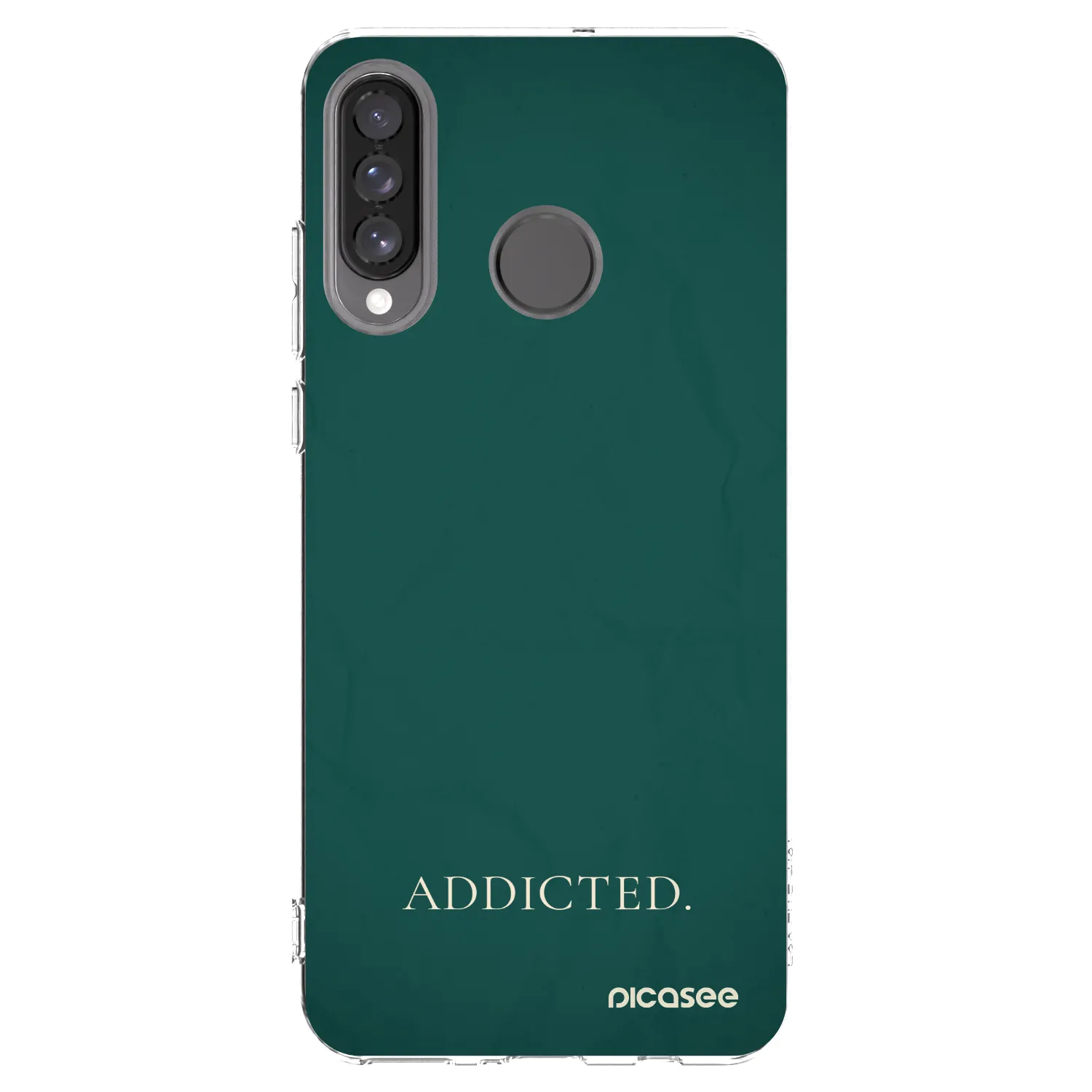 Picasee husă transparentă din silicon pentru Huawei P30 Lite - Addicted