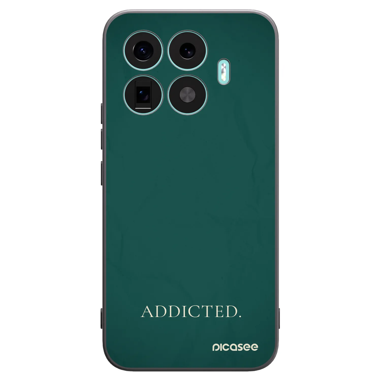 Picasee husă neagră din silicon pentru Xiaomi 17T Pro - Addicted