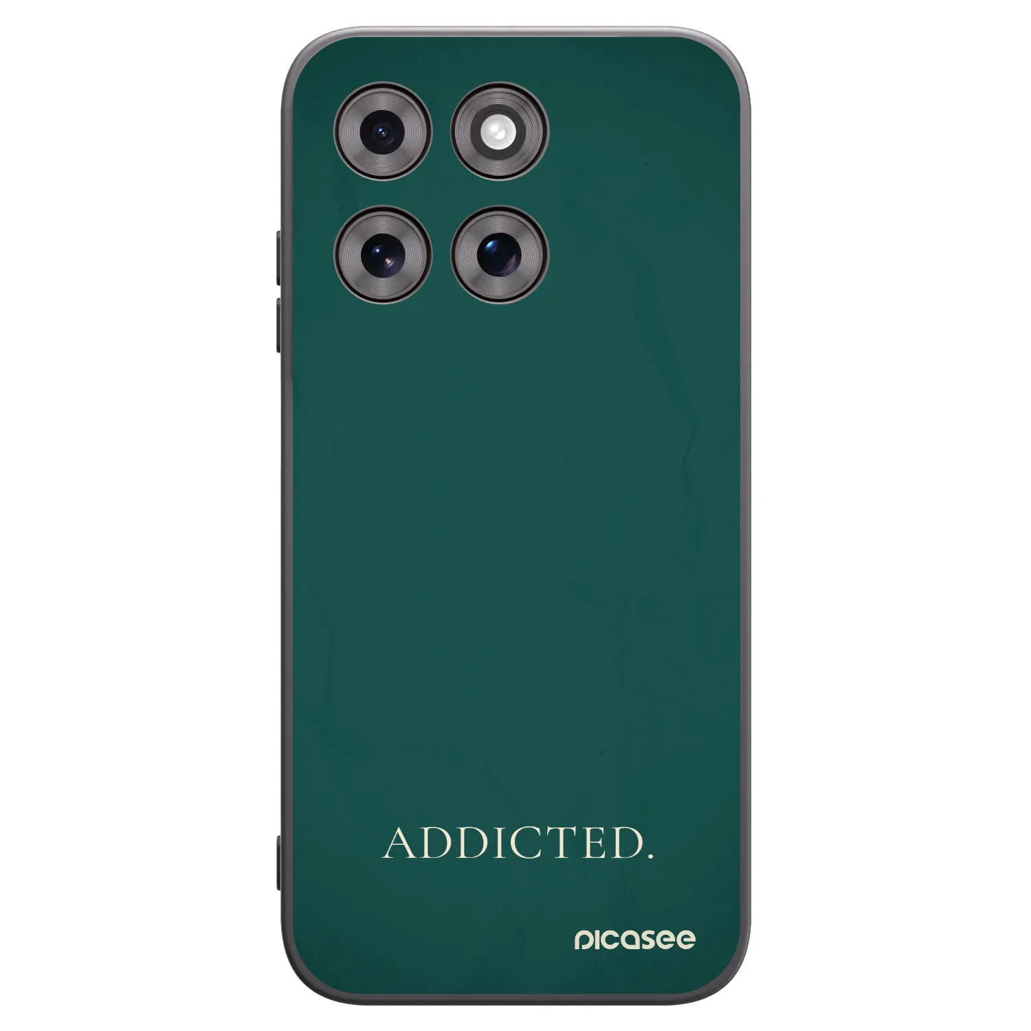 Picasee husă neagră din silicon pentru Motorola Moto G77 - Addicted
