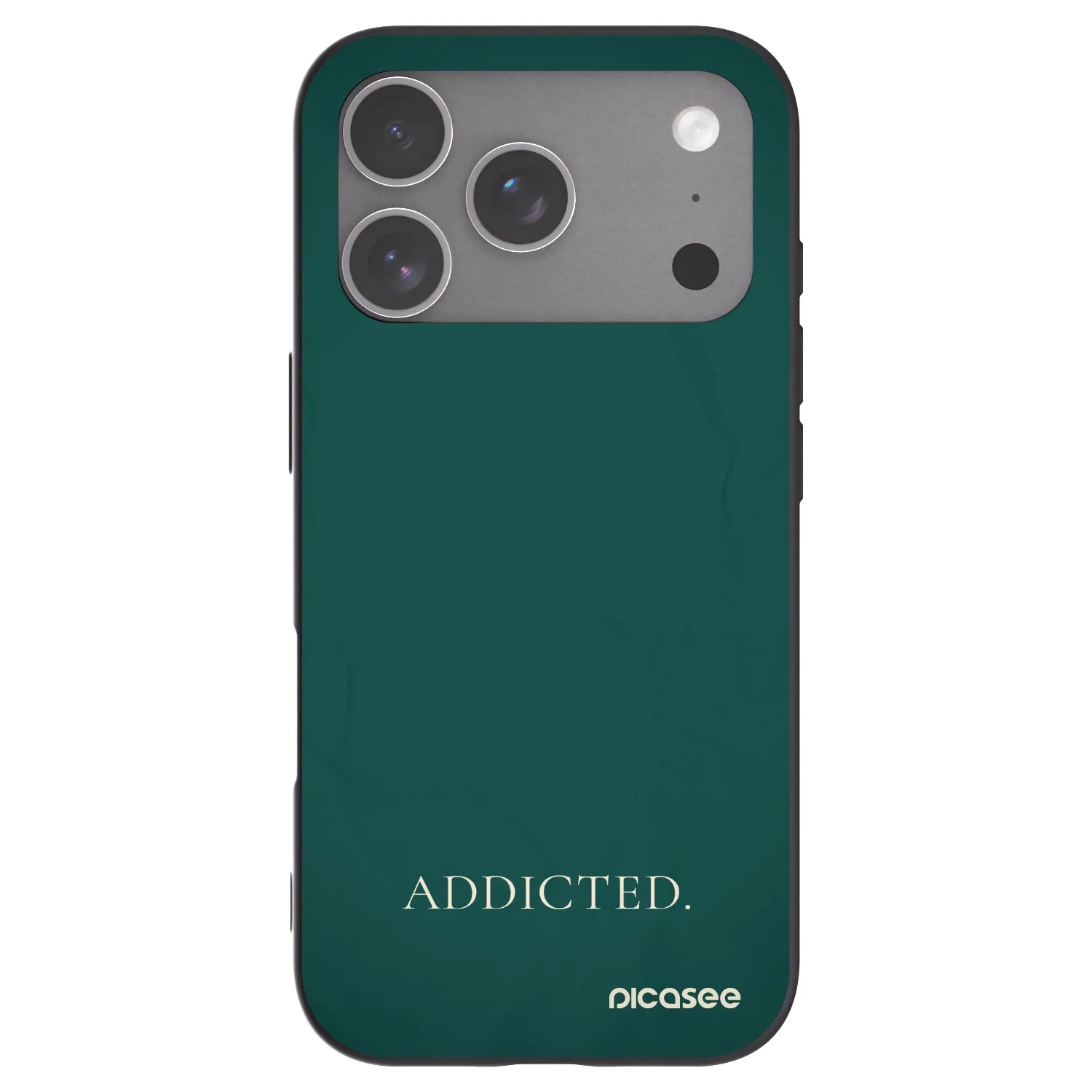 Picasee husă neagră din silicon pentru Apple iPhone 18 Pro - Addicted