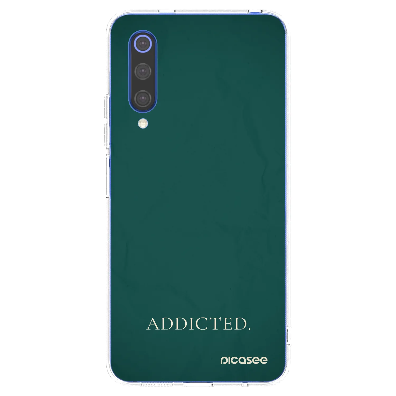 Picasee husă transparentă din silicon pentru Xiaomi Mi 9 SE - Addicted