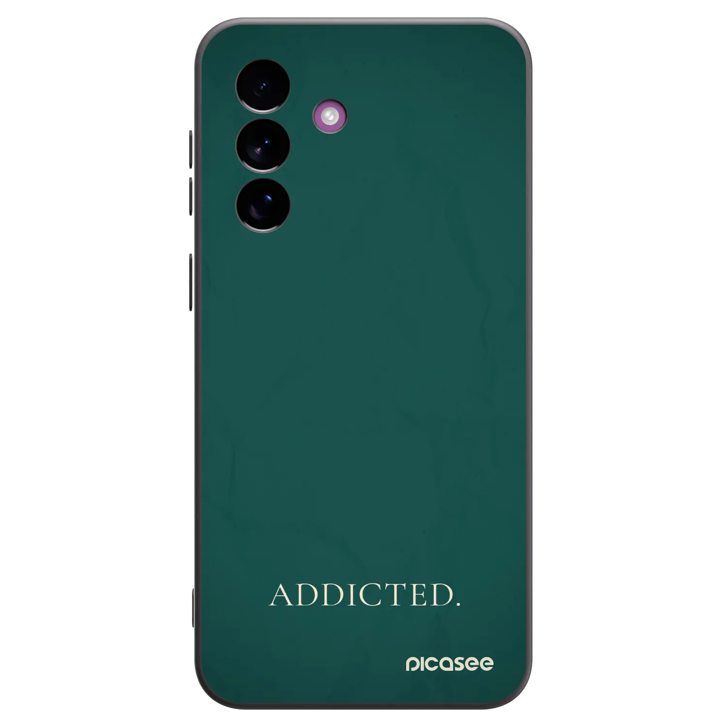 Picasee husă neagră din silicon pentru Samsung Galaxy A37 - Addicted