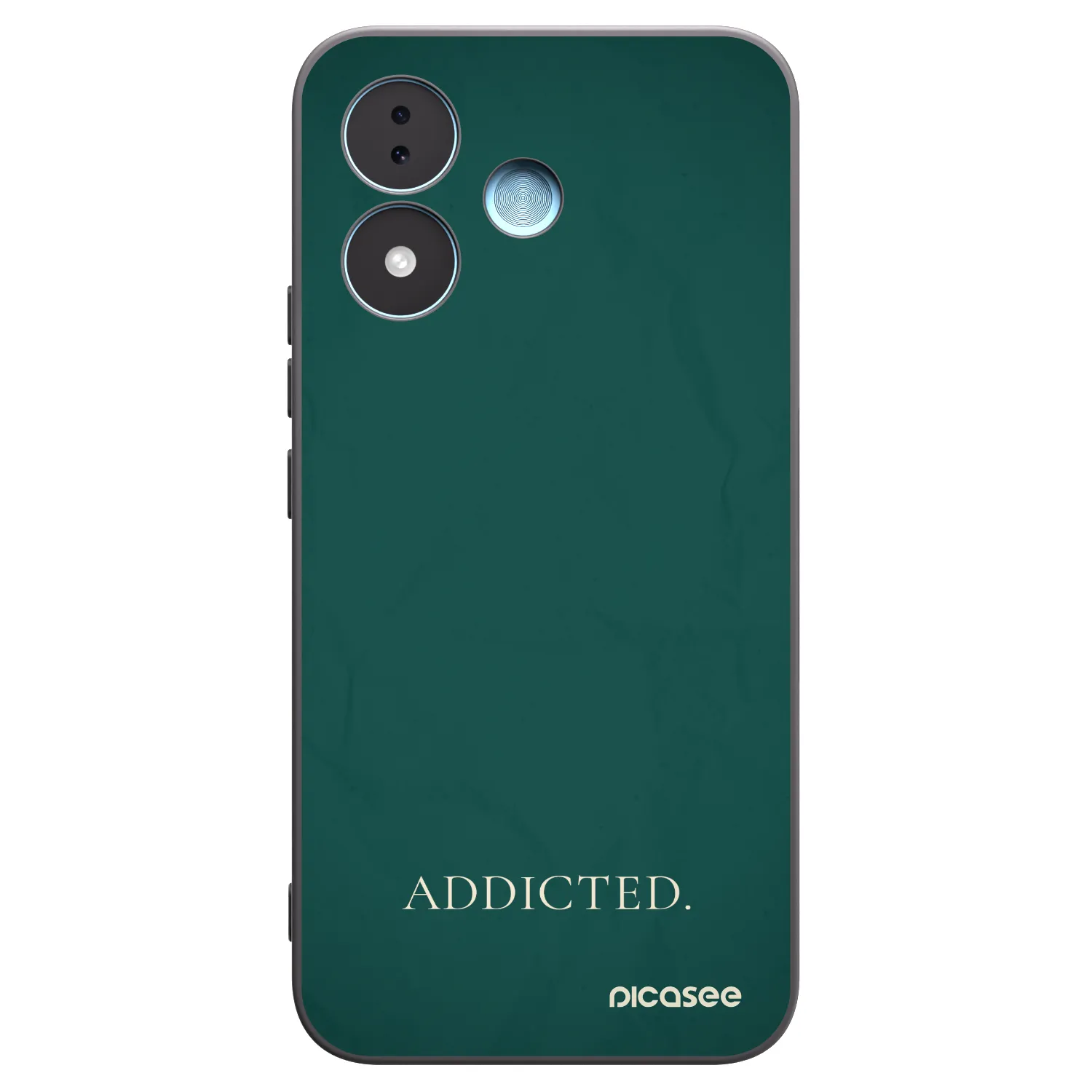 Picasee husă neagră din silicon pentru Xiaomi Redmi Note 17 5G - Addicted