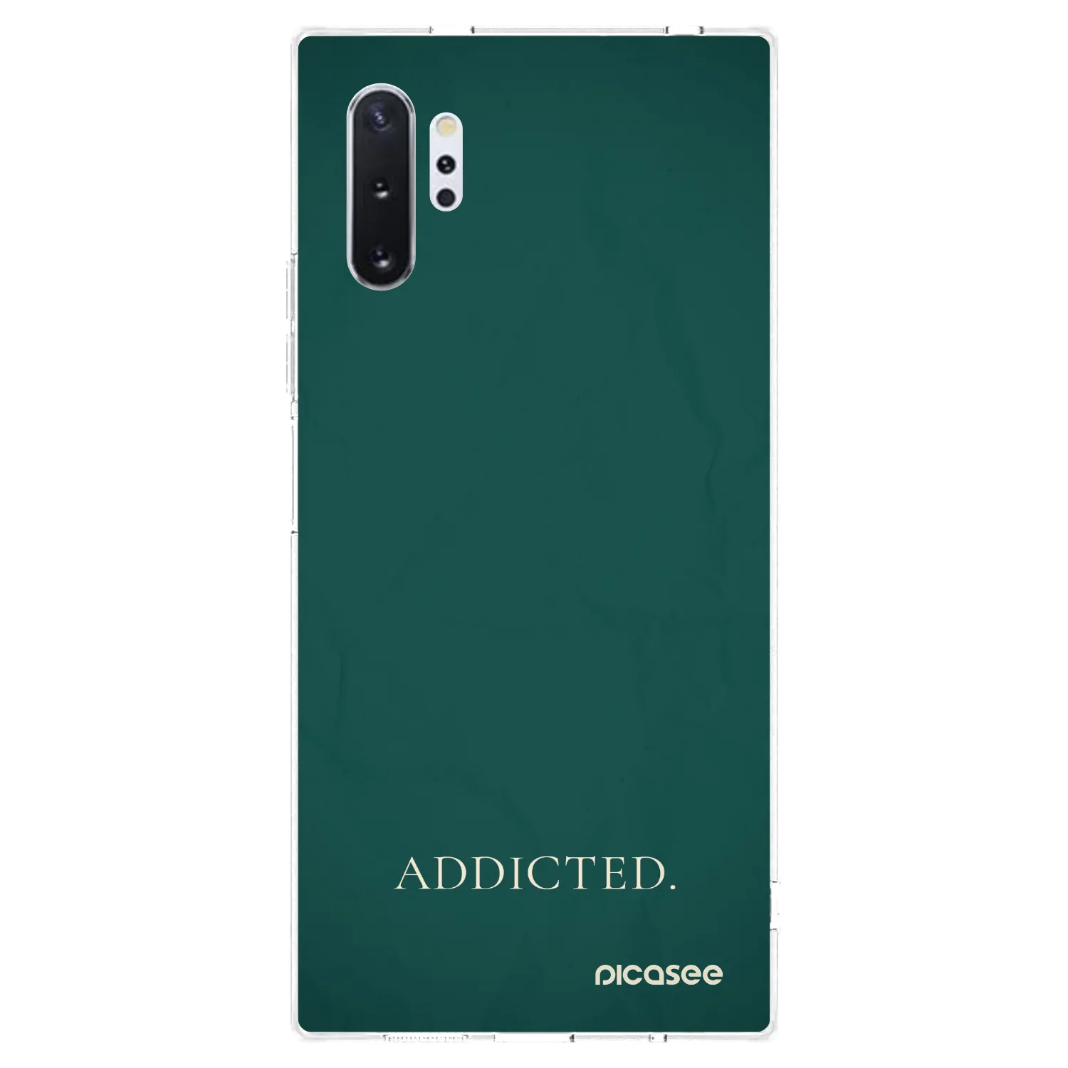 Picasee husă transparentă din silicon pentru Samsung Galaxy Note 10+ N975F - Addicted