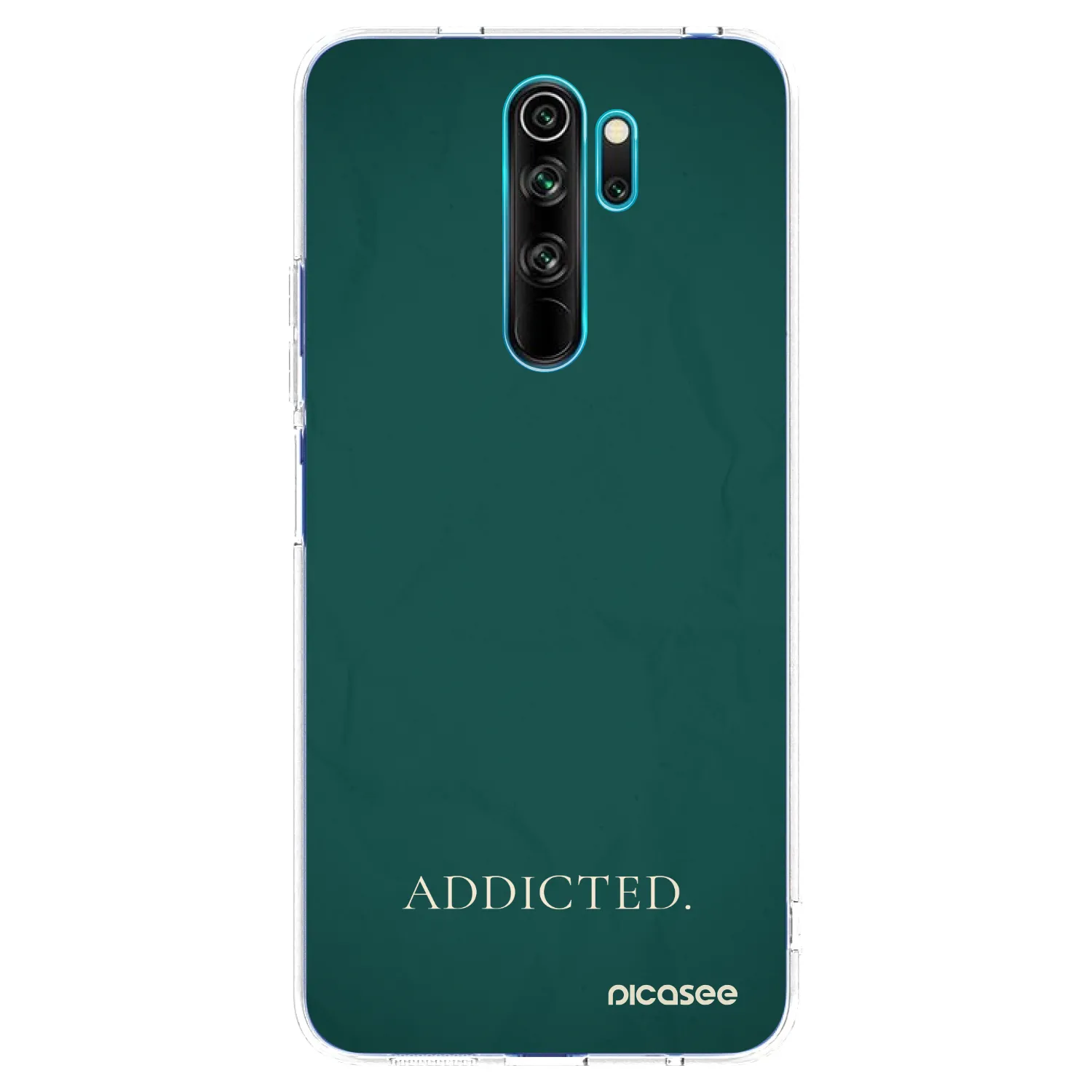 Picasee husă transparentă din silicon pentru Xiaomi Redmi Note 8 Pro - Addicted
