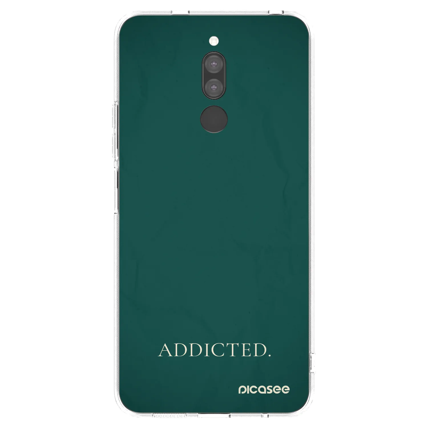 Picasee husă transparentă din silicon pentru Xiaomi Redmi 8 - Addicted
