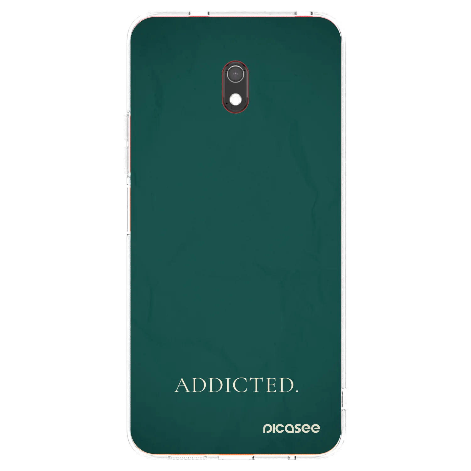 Picasee husă transparentă din silicon pentru Xiaomi Redmi 8A - Addicted