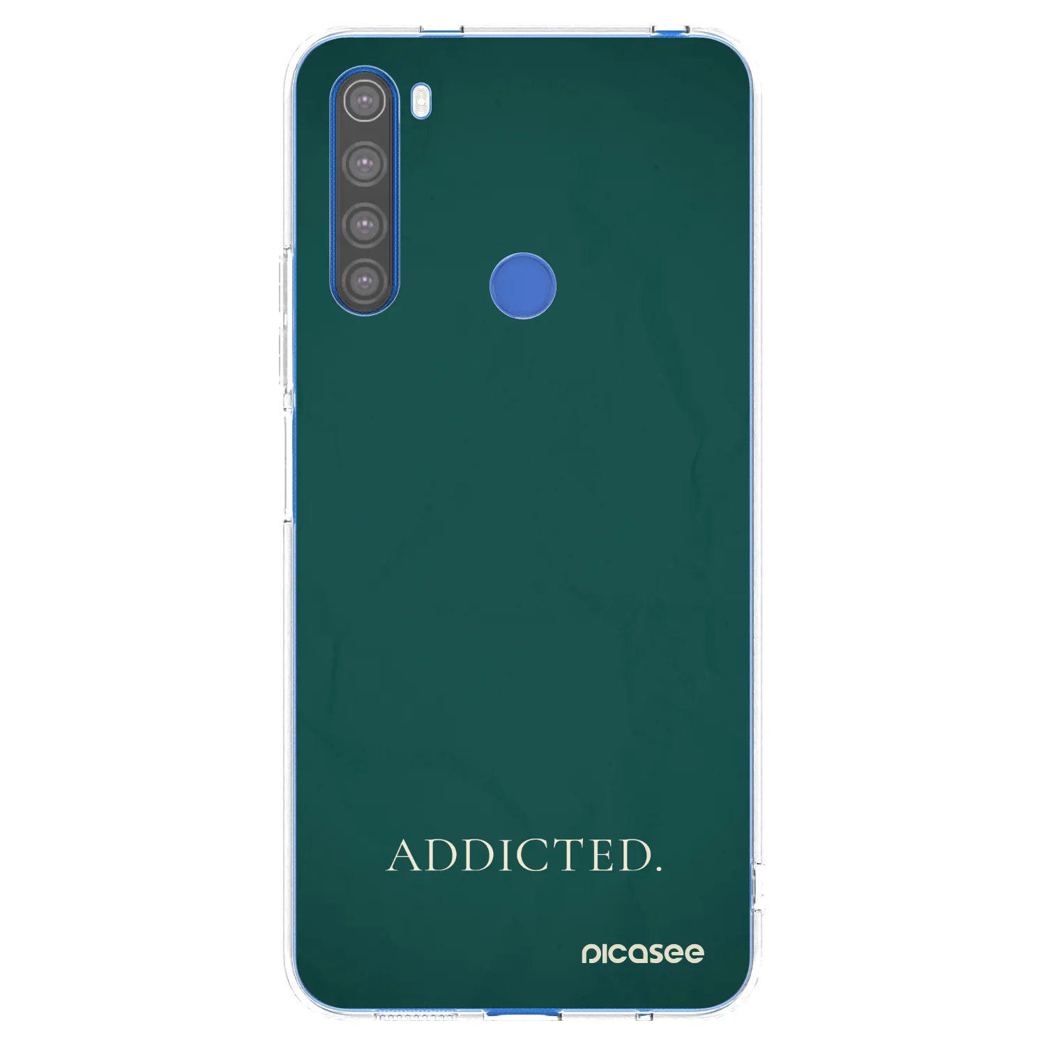 Picasee husă transparentă din silicon pentru Xiaomi Redmi Note 8T - Addicted