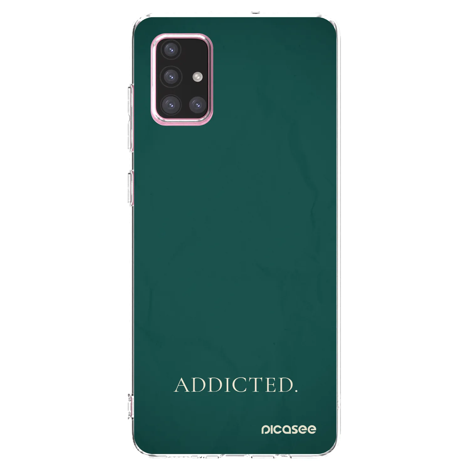 Picasee husă transparentă din silicon pentru Samsung Galaxy A71 A715F - Addicted