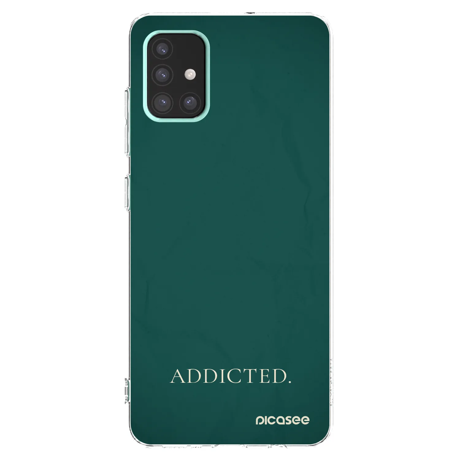 Picasee husă transparentă din silicon pentru Samsung Galaxy A51 A515F - Addicted