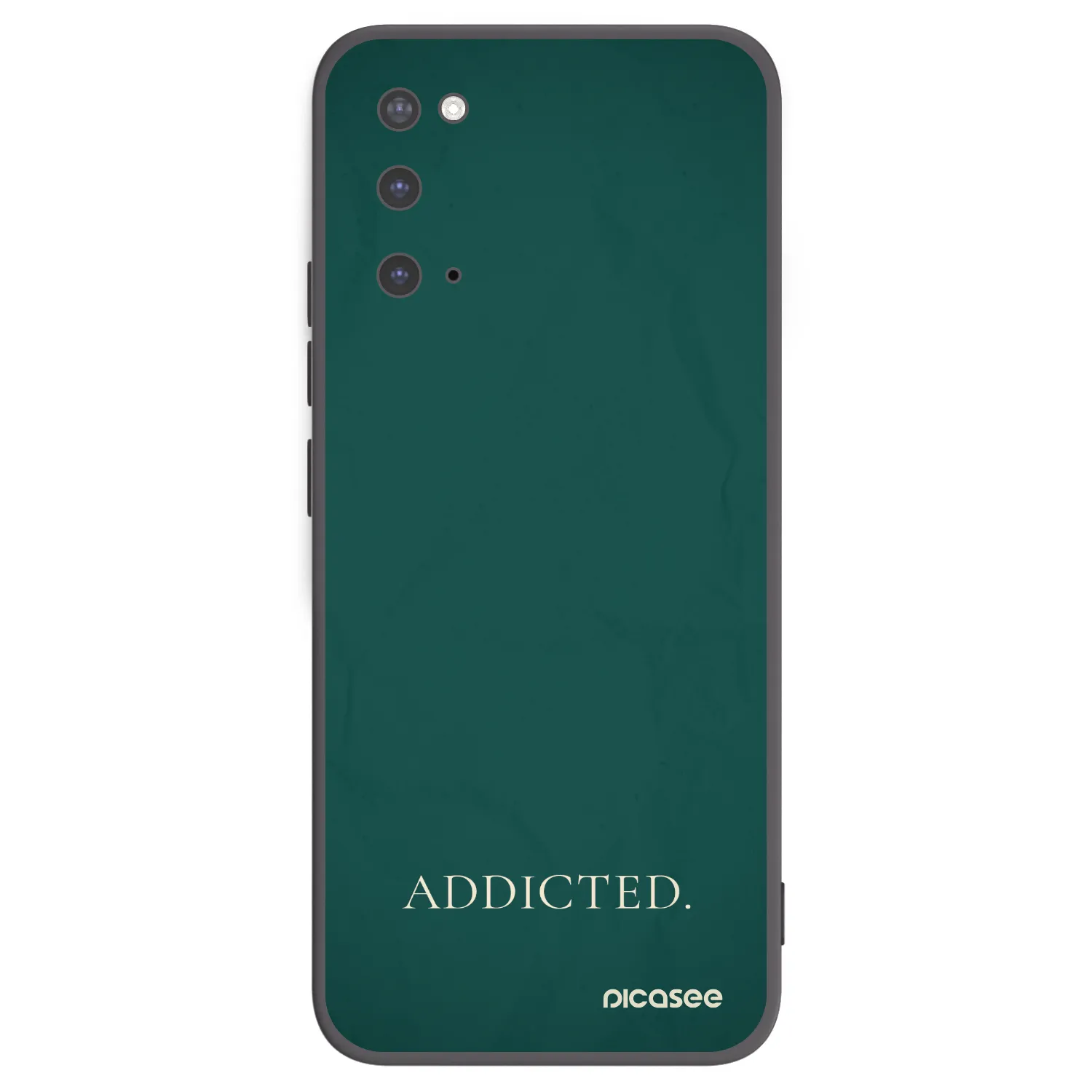 Picasee husă neagră din silicon pentru Samsung Galaxy S20 G980F - Addicted