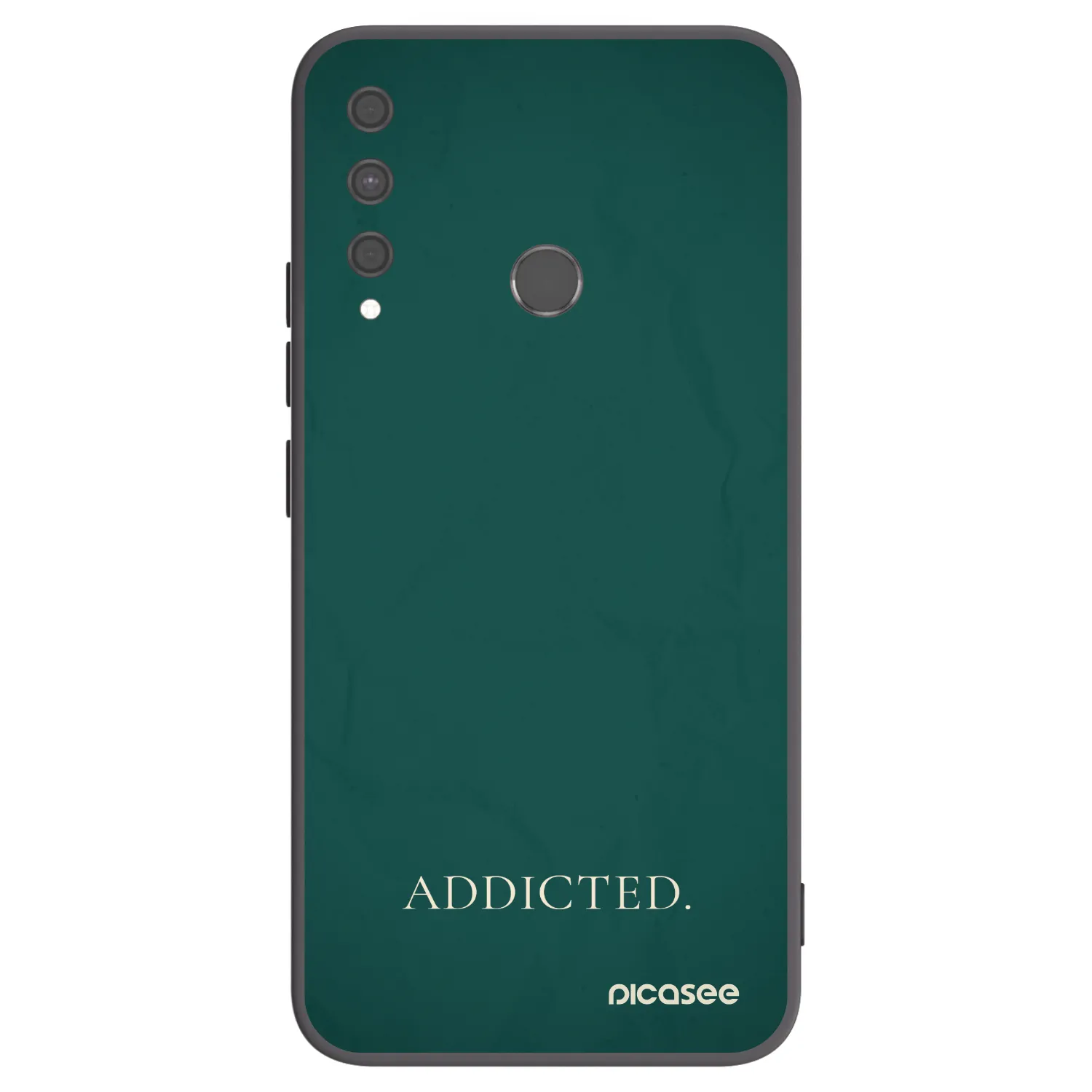 Picasee husă neagră din silicon pentru Huawei P40 Lite E - Addicted