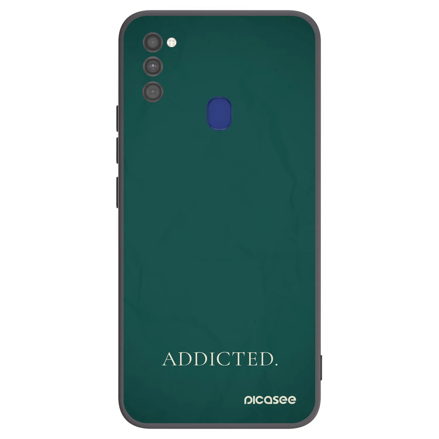 Picasee husă neagră din silicon pentru Samsung Galaxy M21 M215F - Addicted