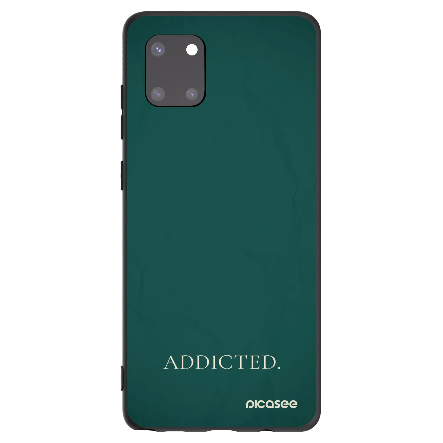Picasee husă neagră din silicon pentru Samsung Galaxy Note 10 Lite N770F - Addicted