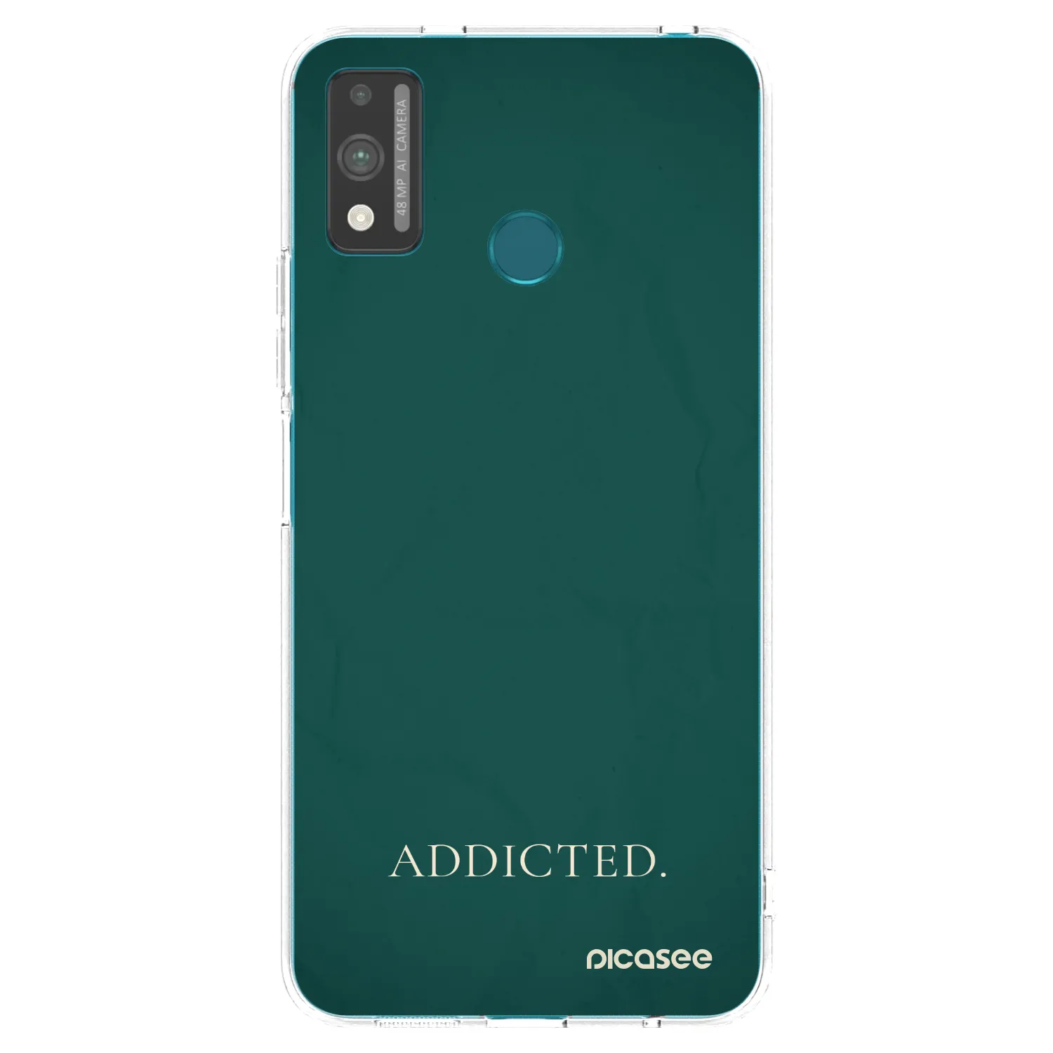 Picasee husă transparentă din silicon pentru Honor 9X Lite - Addicted