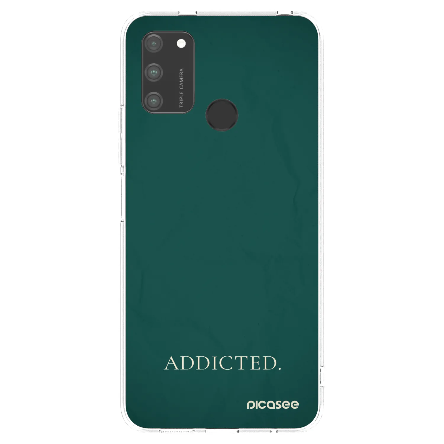 Picasee husă transparentă din silicon pentru Honor 9A - Addicted