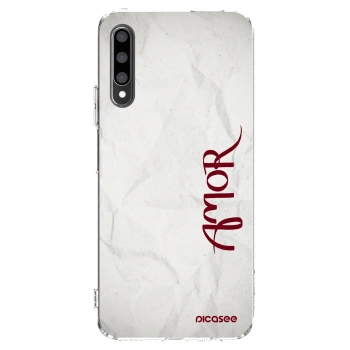 Picasee husă transparentă din silicon pentru Honor 9X Pro - Amor