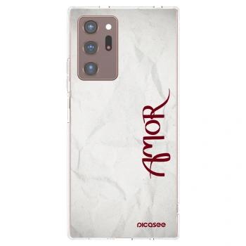 Picasee husă transparentă din silicon pentru Samsung Galaxy Note 20 Ultra - Amor