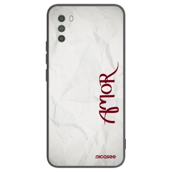Picasee husă neagră din silicon pentru Xiaomi Poco M3 - Amor