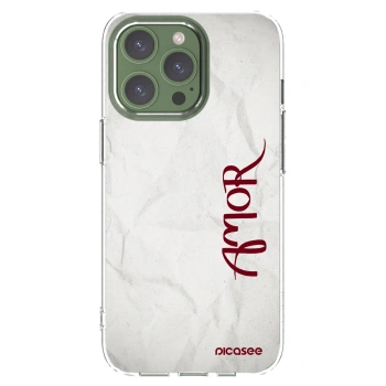 Picasee husă transparentă din silicon pentru Apple iPhone 13 Pro - Amor