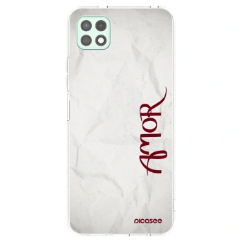 Picasee husă transparentă din silicon pentru Samsung Galaxy A22 A226B 5G - Amor