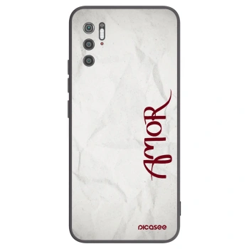 Picasee husă neagră din silicon pentru Xiaomi Poco M3 Pro 5G - Amor