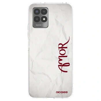 Picasee husă transparentă din silicon pentru Realme 8i - Amor