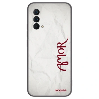 Picasee husă neagră din silicon pentru Realme GT Master Edition 5G - Amor