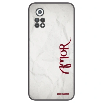 Picasee husă neagră din silicon pentru Xiaomi Poco X4 Pro 5G - Amor