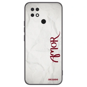Picasee husă neagră din silicon pentru Xiaomi Redmi 10C - Amor