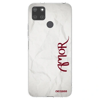 Picasee husă transparentă din silicon pentru Realme C21Y - Amor
