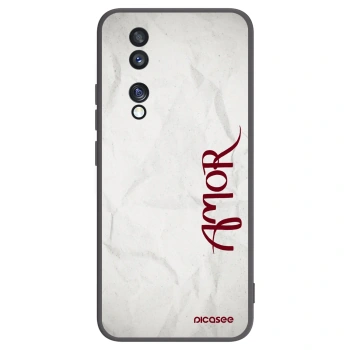 Picasee husă neagră din silicon pentru Honor 70 - Amor