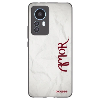 Picasee husă neagră din silicon pentru Xiaomi 12T Pro - Amor