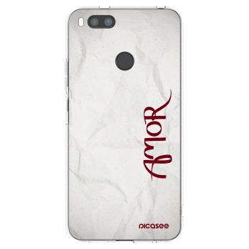Picasee husă transparentă din silicon pentru Xiaomi Redmi A1 - Amor