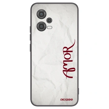 Picasee husă neagră din silicon pentru Xiaomi Poco X5 - Amor