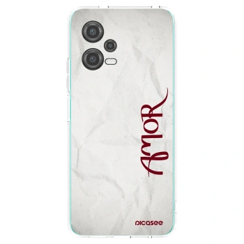 Picasee husă transparentă din silicon pentru Xiaomi Poco X5 - Amor