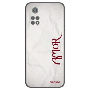 Picasee husă neagră din silicon pentru Xiaomi Redmi Note 11S 5G - Amor