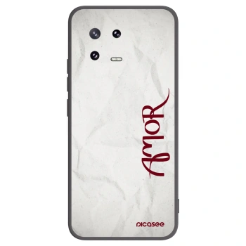 Picasee husă neagră din silicon pentru Xiaomi 13 Pro - Amor