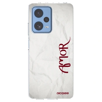 Picasee husă transparentă din silicon pentru Xiaomi Redmi Note 12 Pro 5G - Amor