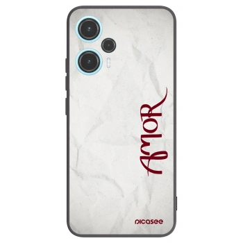 Picasee husă neagră din silicon pentru Xiaomi Poco F5 - Amor