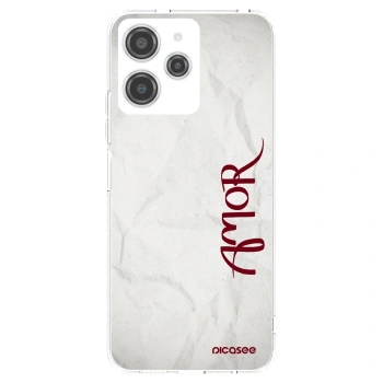 Picasee husă transparentă din silicon pentru Xiaomi Redmi 12 4G - Amor