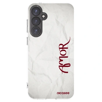 Picasee husă transparentă din silicon pentru Samsung Galaxy S23 FE S711B - Amor