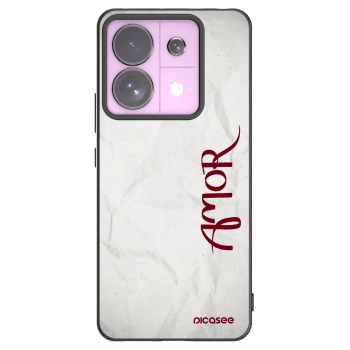 Picasee husă neagră din silicon pentru Xiaomi Redmi Note 13 Pro 5G - Amor