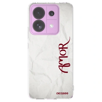 Picasee husă transparentă din silicon pentru Xiaomi Redmi Note 13 Pro 5G - Amor