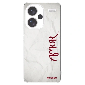 Picasee husă transparentă din silicon pentru Xiaomi Redmi Note 13 Pro+ 5G - Amor