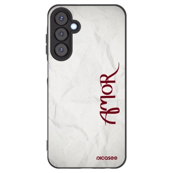Picasee husă neagră din silicon pentru Samsung Galaxy A25 A256B 5G - Amor